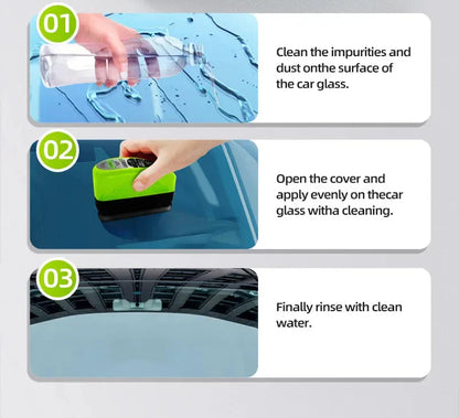 Car Oil Film/Windshield Cleaning Brush + Magic Windshield Cleaning tablets absolutely free!!