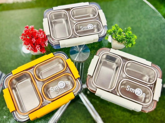 Leak-Proof Stainless Steel Bento Box Customization of Name