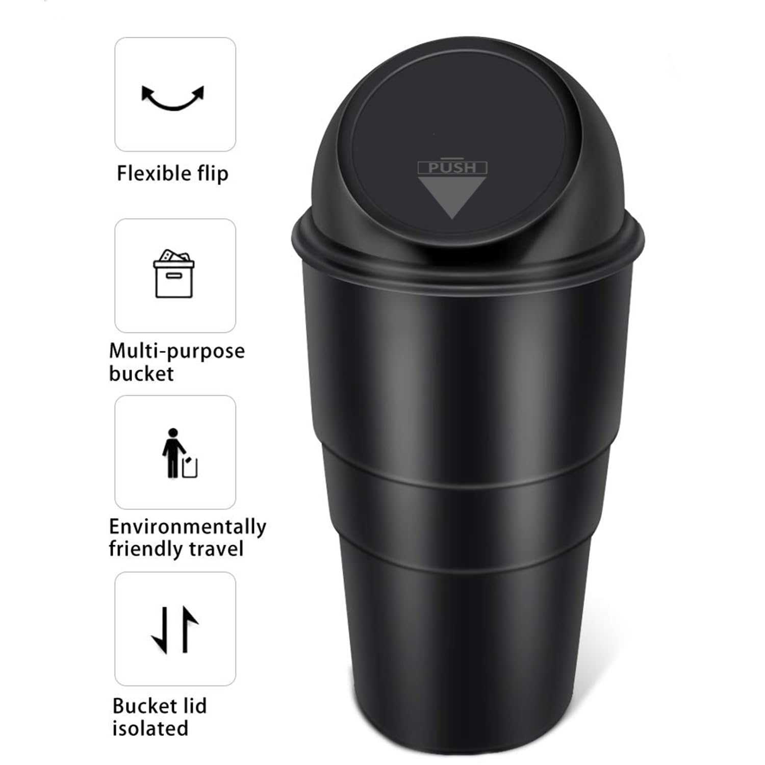 Plastic Car Dust Bin