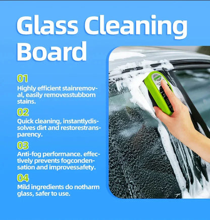 Car Oil Film/Windshield Cleaning Brush + Magic Windshield Cleaning tablets absolutely free!!