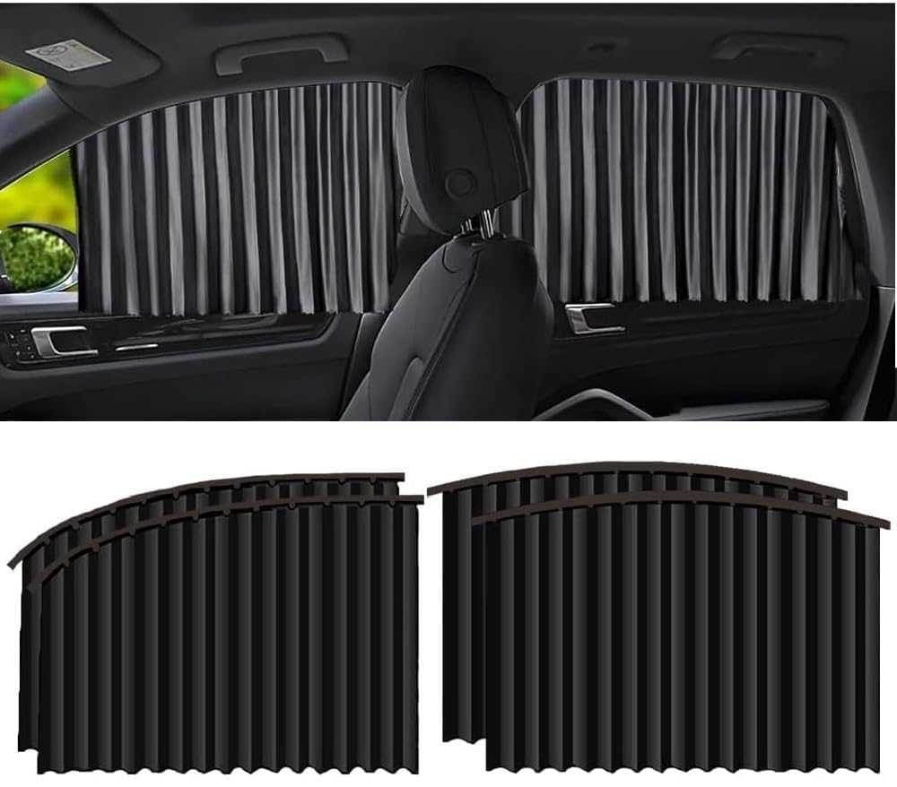 Magnetic Car Side Window Sunshade Curtains (4PCS Set) !SUMMER OFFER!