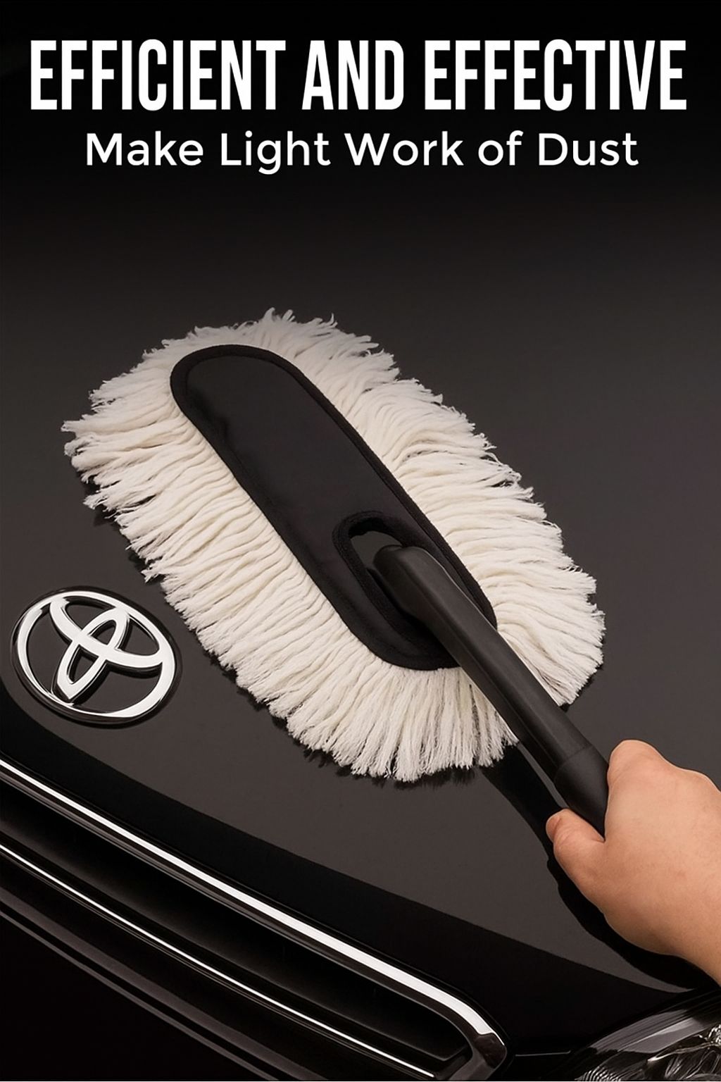 Car Duster Combo– Ceramic Wax Infused Car Duster and Rejuvenator for Scratch-Free Cleaning, Buy Now and Get Car Coating Wax(Rejuvenator) FREE!!