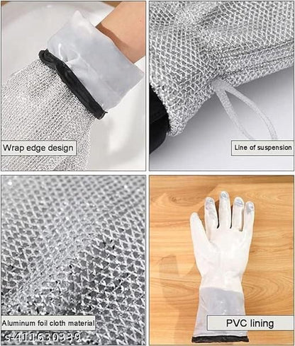 Durable Wire Dishwashing Gloves