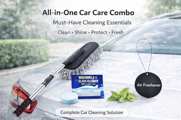Buy Extendable Microfiber Cleaning Brush And Get Car Perfume and Windshield Cleaning Tablets Worth Rs. 599/- FREE!! Newyear Offer