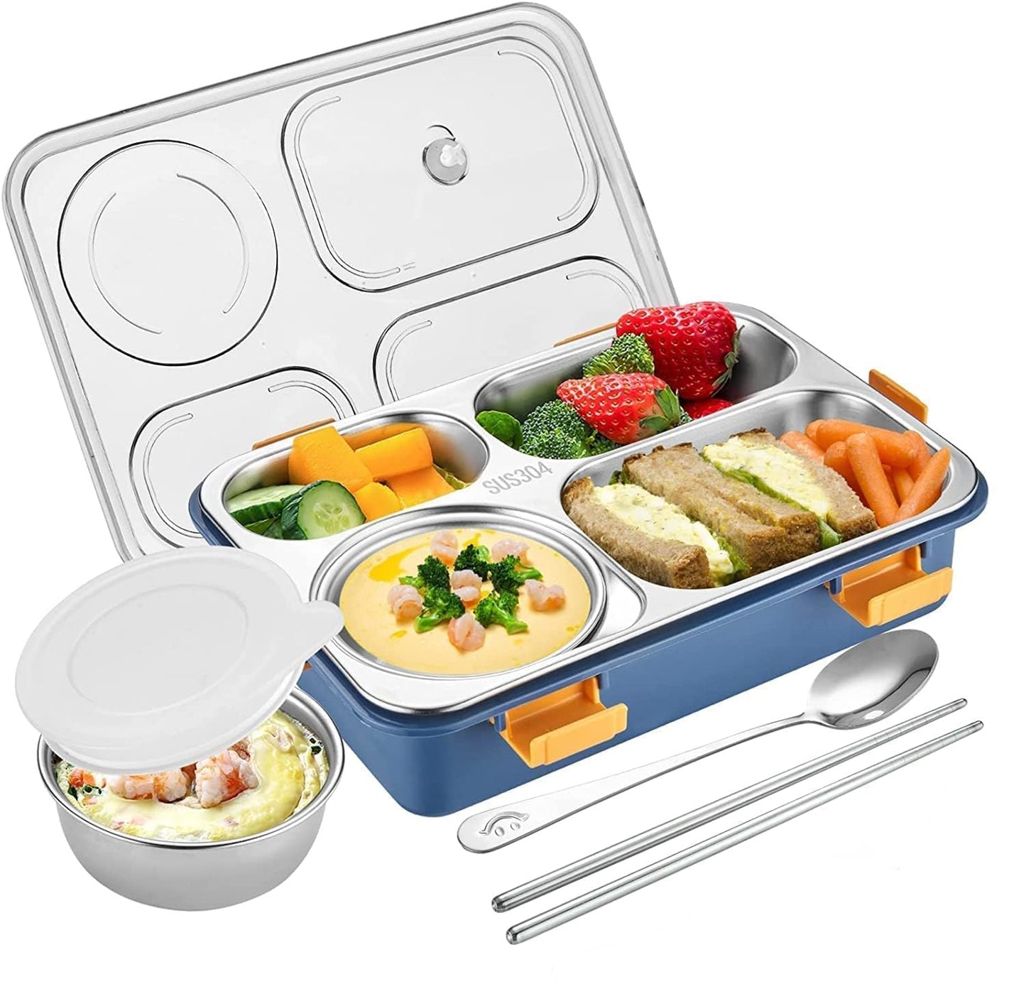 Leak-Proof Stainless Steel Bento Box