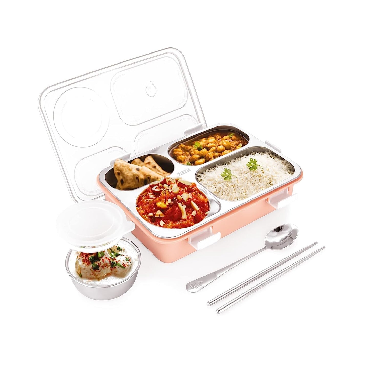 Leak-Proof Stainless Steel Bento Box