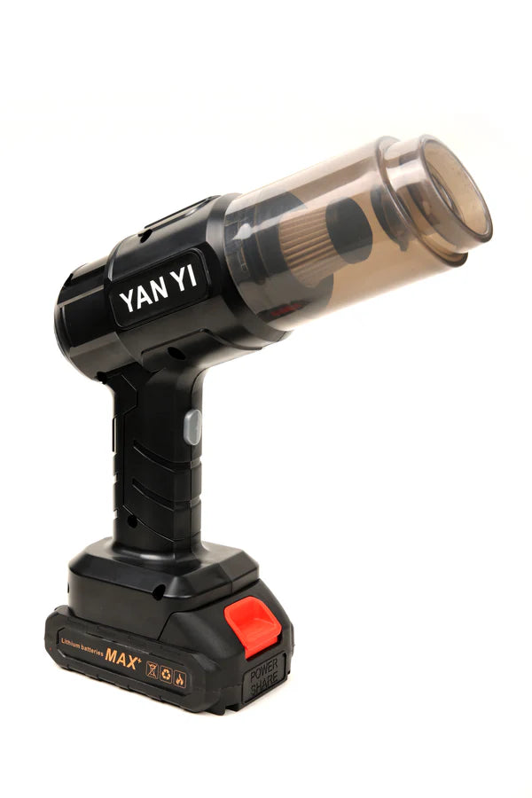 Car Vacuum Cleaner Portable Cordless 48V High Power Mini Vacuum Cleaner 4-in-1 Compressed Air Duster & Air Blower & Pump Hand Held Vacuum with Brushless Motor for Car