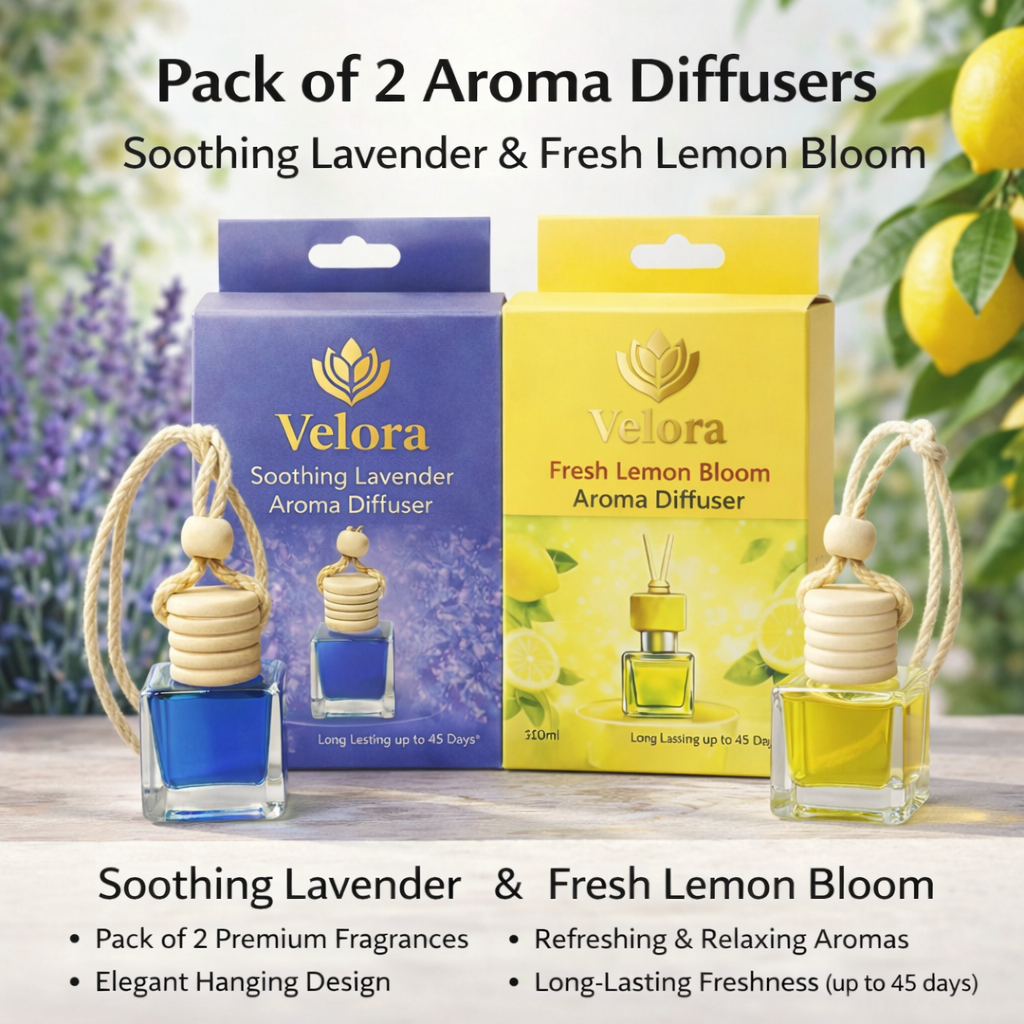 Car Aroma Diffuser Pack of 2 