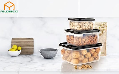 Premium Air-Tight Storage Container Set of 3
